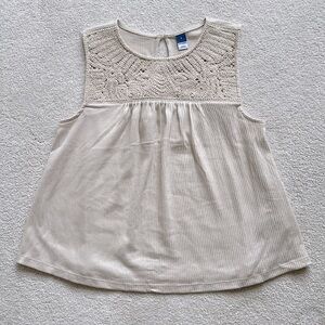 NWOT! Old Navy Embroidered Sleeveless Top